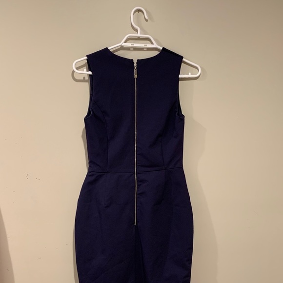 🆕 Premonition Navy Blue Cocktail Dress - Women’s Size 6 - Picture 5 of 8